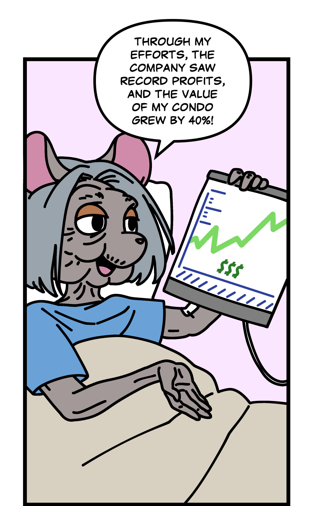 A Life Well-Lived panel 3